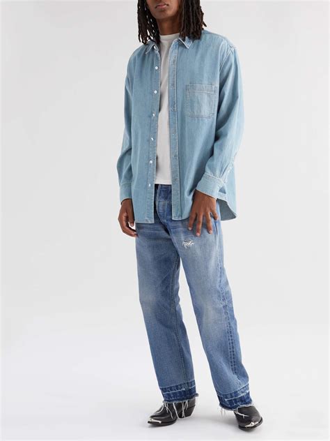 men's celine shirts|celine denim men's.